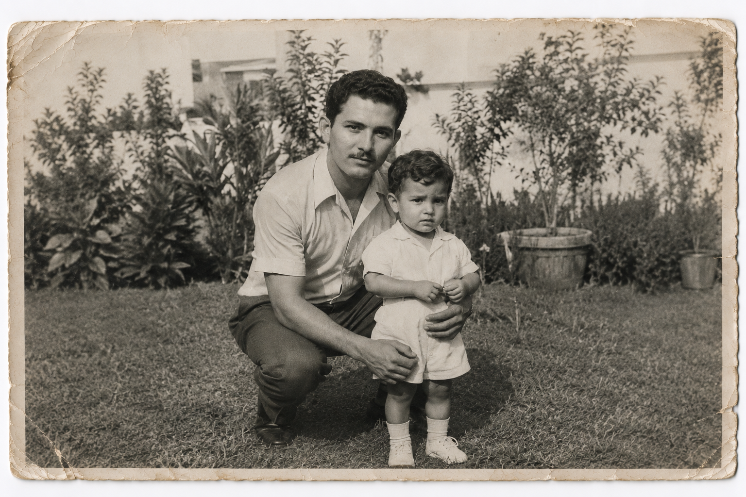 Seus pais quando ainda sonhavam com você — antes da restauração