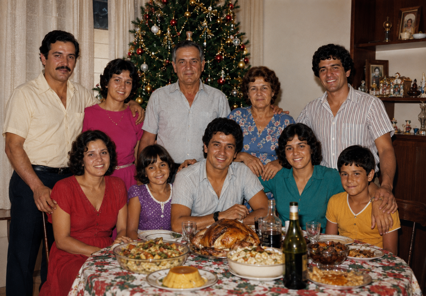 Um Natal, uma festa, um abraço que ficou — depois da restauração
